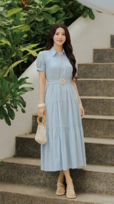ĐẦM THÔ XANH CỔ BẺ GA1432
